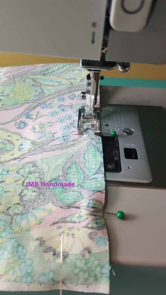 Sewing passport cover together with sewing machine