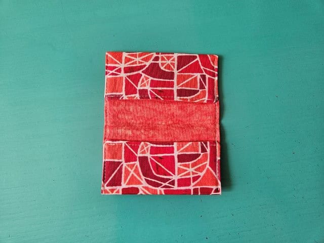 Business card holder sewing tutorial
