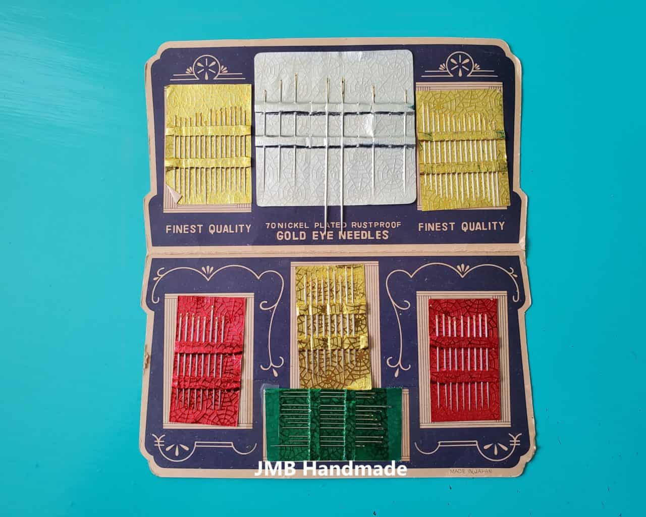Add hand sewing needles to your sewing studio supplies