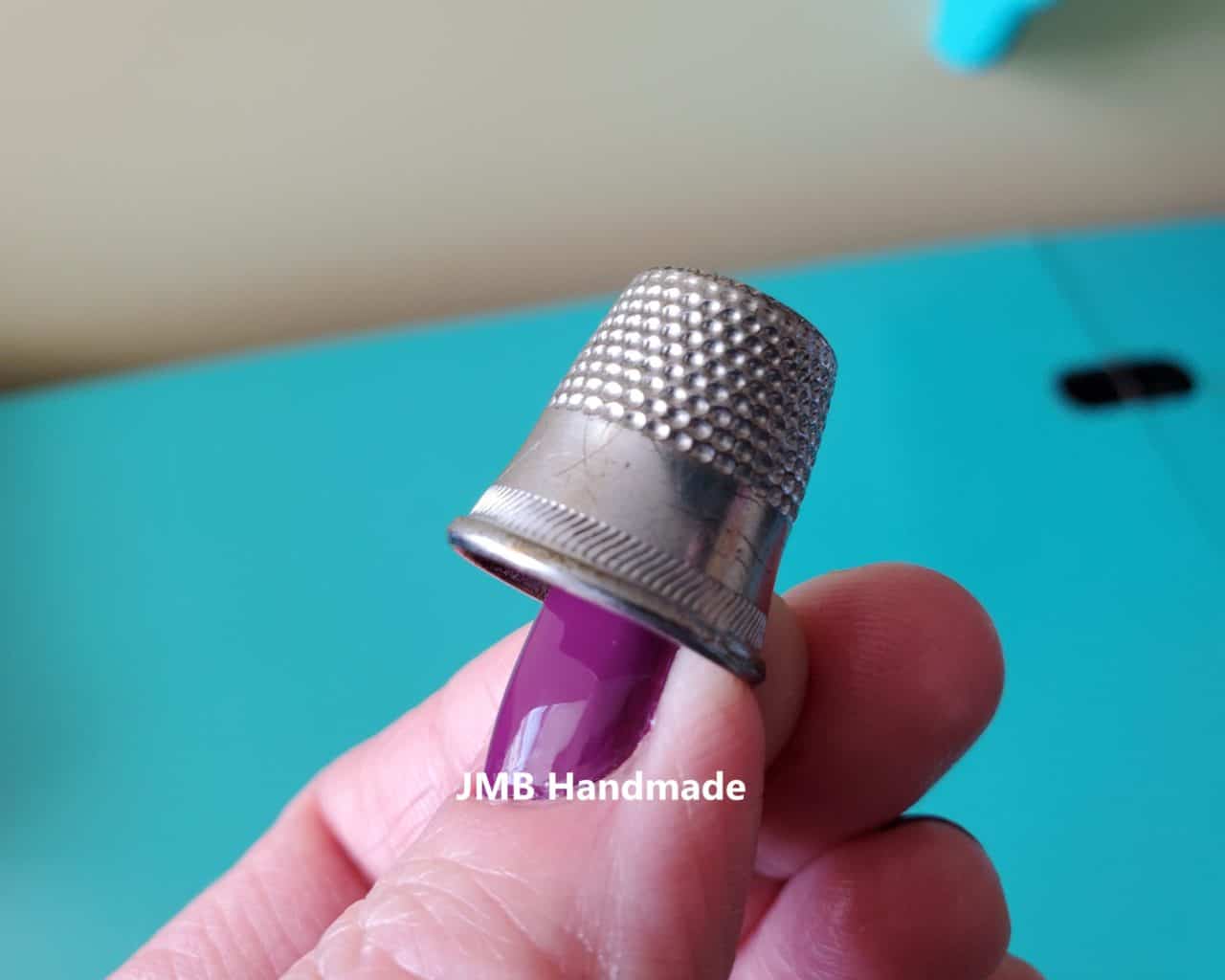 Add a thimble to your sewing studio supplies