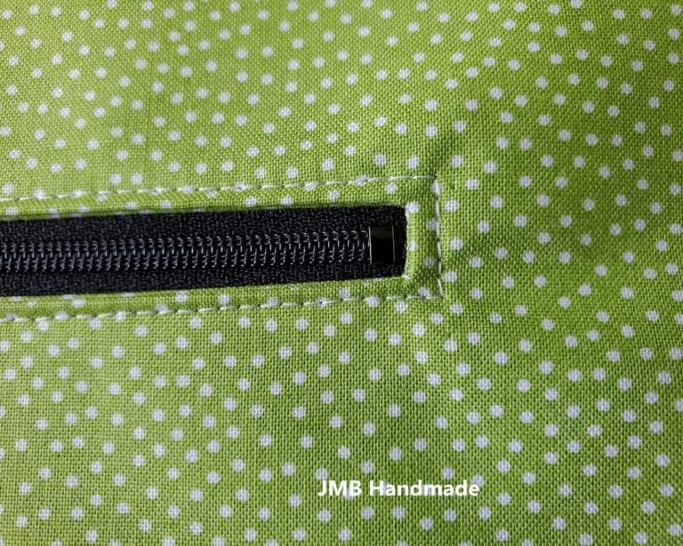 How to Add a Zippered Pocket to a Tote Bag - JMB Handmade