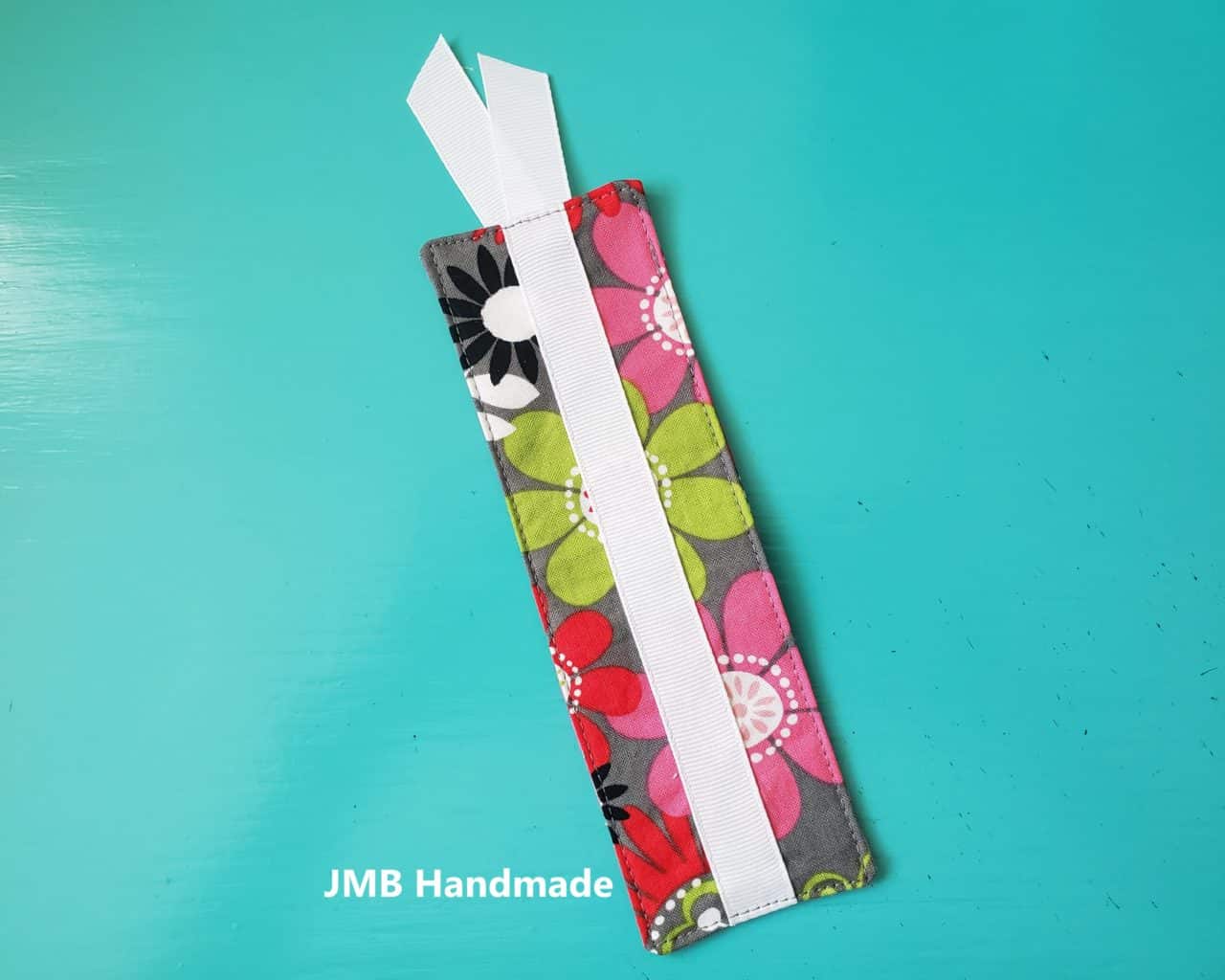 Floral Fabric Bookmark