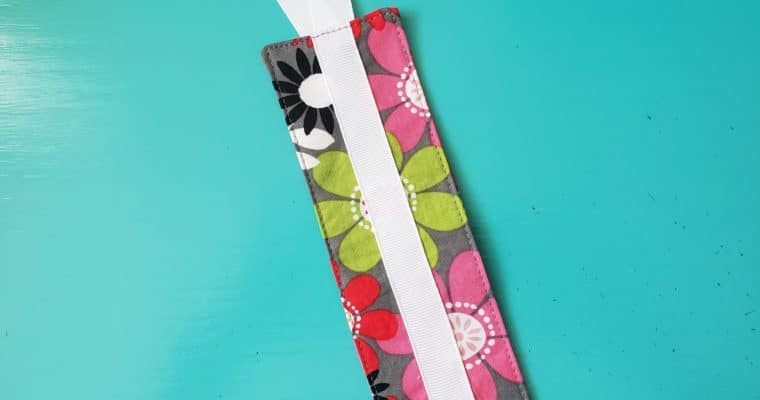 Easy Fabric Bookmark Tutorial