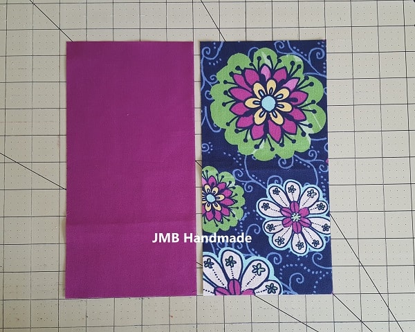 Business card case sheet steel, Floral pattern