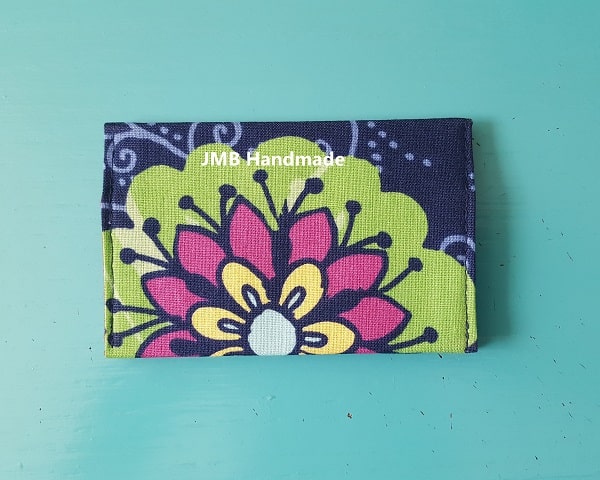Easy to Sew Fabric Business Card / Gift Card Holder