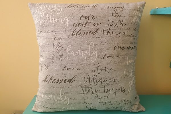 How to Sew an Envelope Pillow Cover