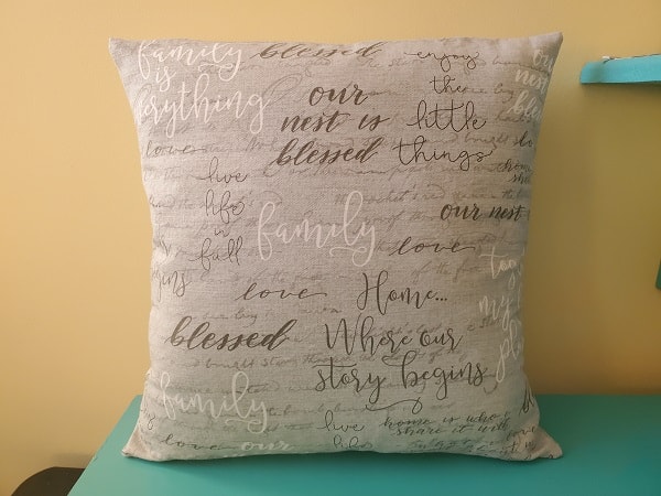 How to Stuff a Pillow Cover