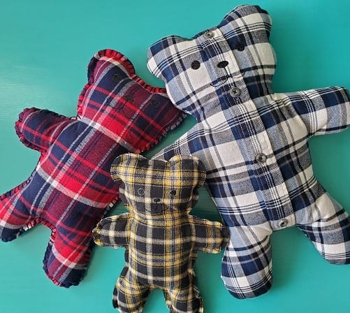 Easy Teddy Bear Pattern  Simple, Stuffed Bear Sewing Pattern