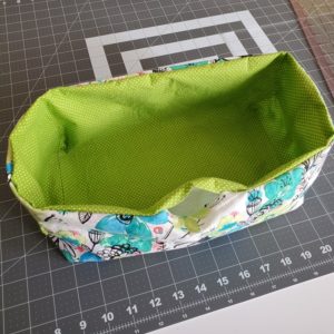 Easy DIY Fabric Rectangle Basket - JMB Handmade
