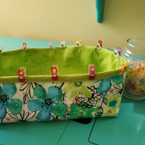Easy DIY Fabric Rectangle Basket - JMB Handmade