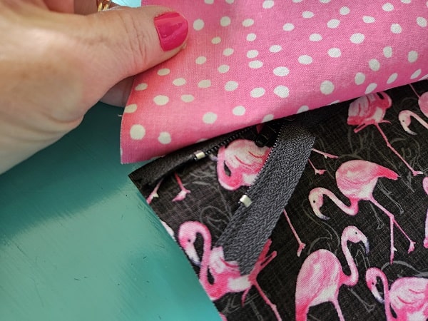 Open zipper before sewing