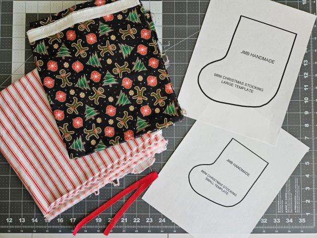 Download and print the stocking templates