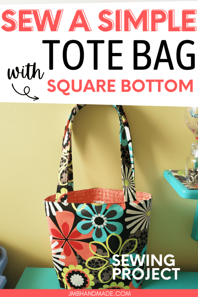 Sew a Simple Tote Bag sewing project
