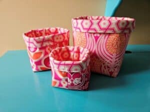 DIY Fabric Basket Sewing Tutorial - 3 Sizes - JMB Handmade