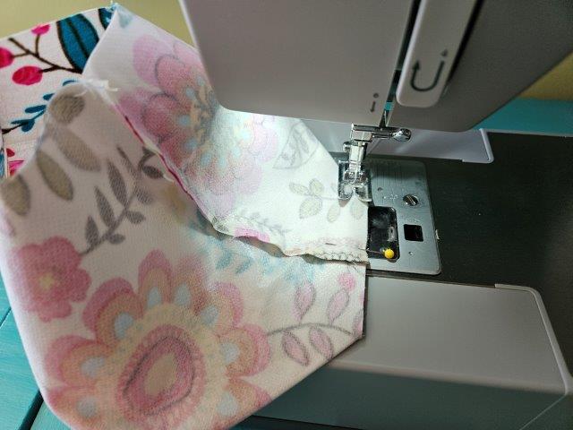 Sew along the edge