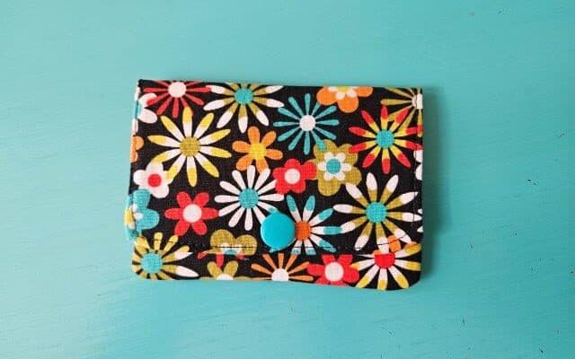 Easy DIY Mini Card Wallet Sewing Project