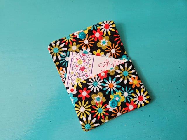 How to sew a mini card holder wallet