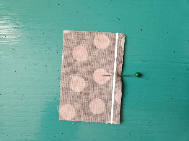 Sew along the right edge