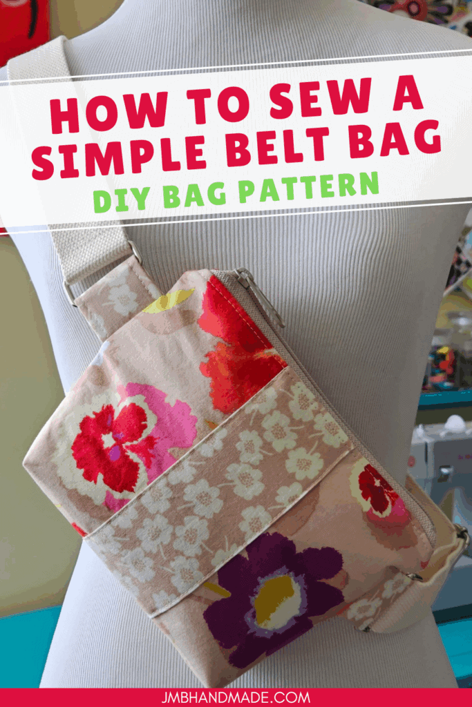 DIY Fanny pack belt bag purse pattern