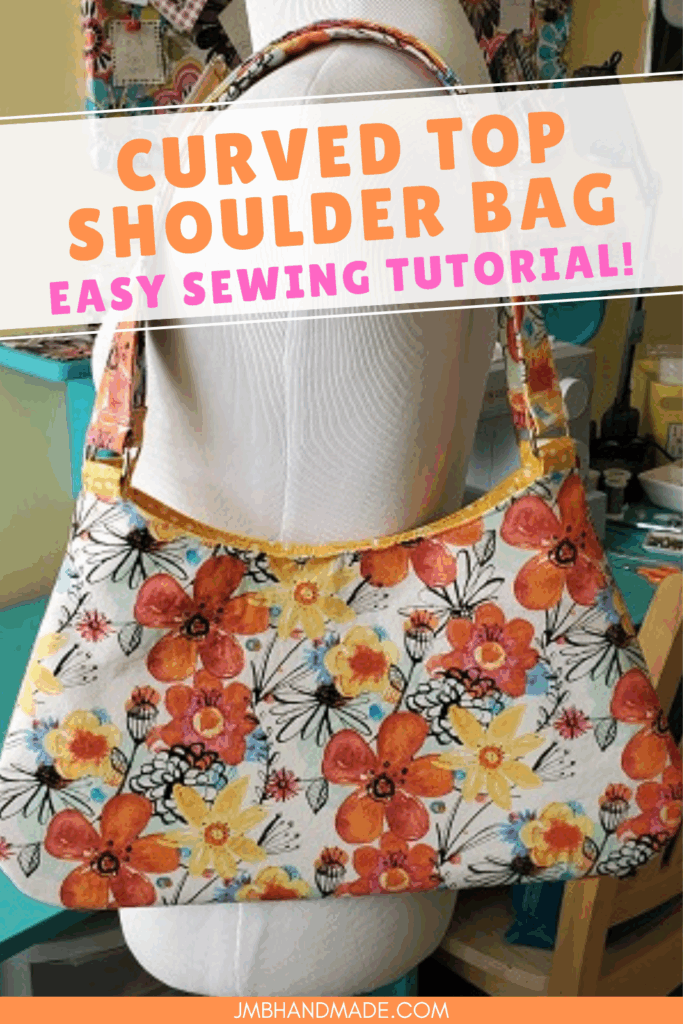 How to sew a curved top shoulder bag