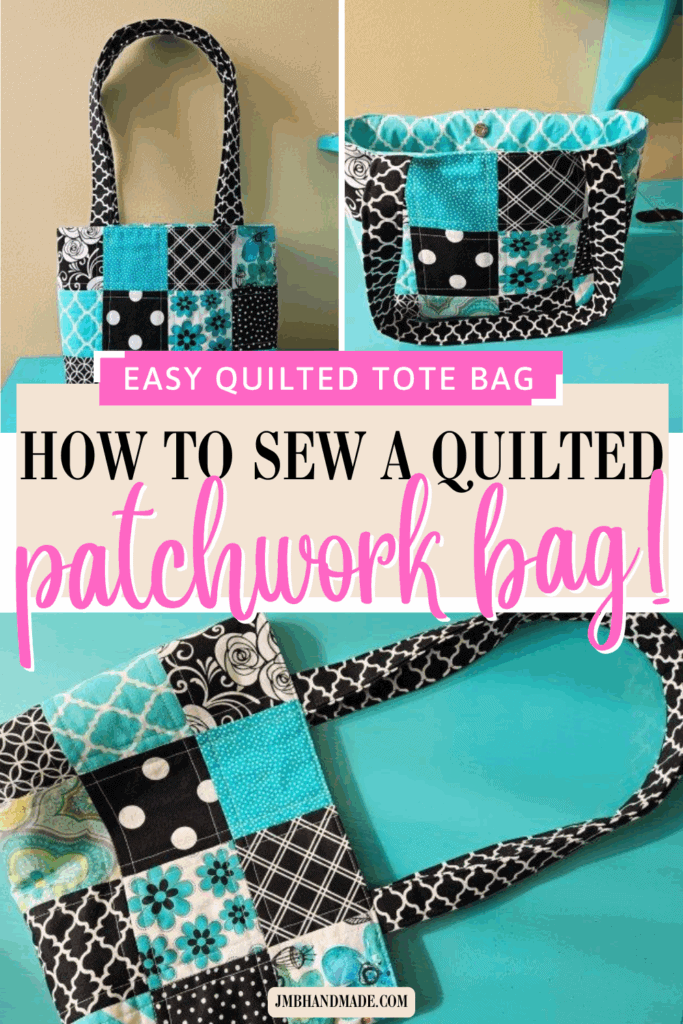 How to sew a quilted patchwork handbag