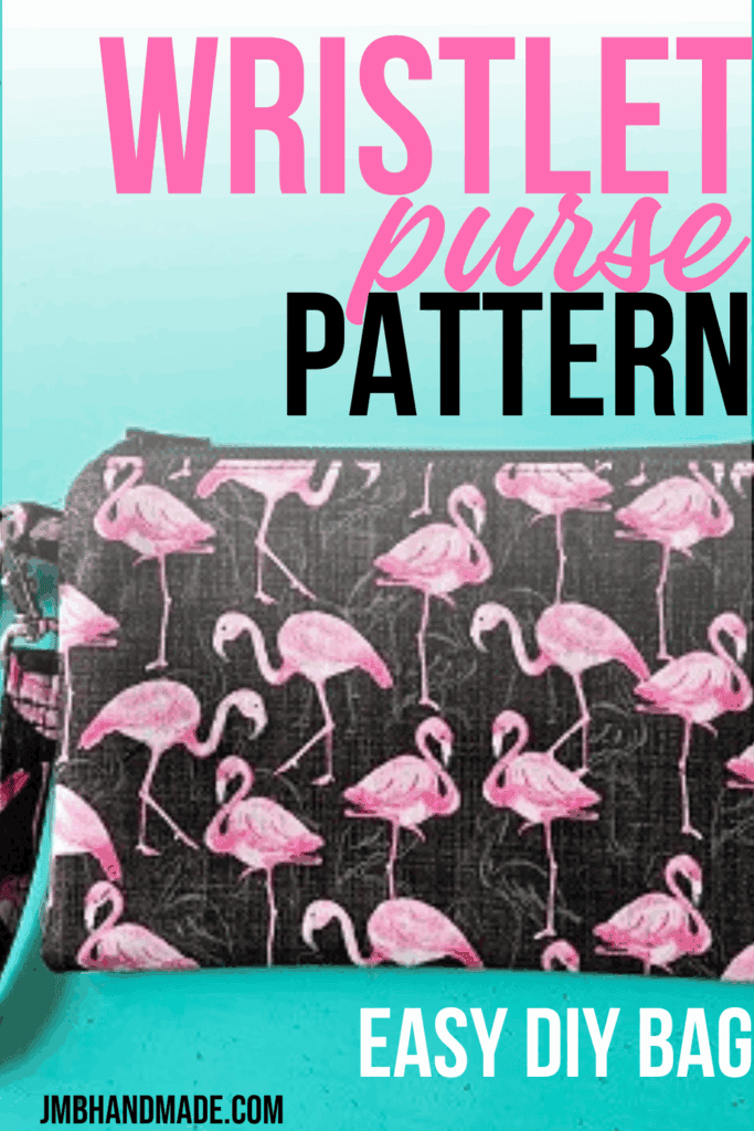 Wristlet purse sewing tutorial
