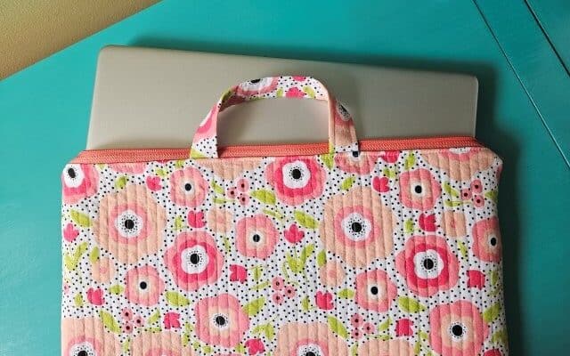 Quilted Laptop Case Sewing Tutorial