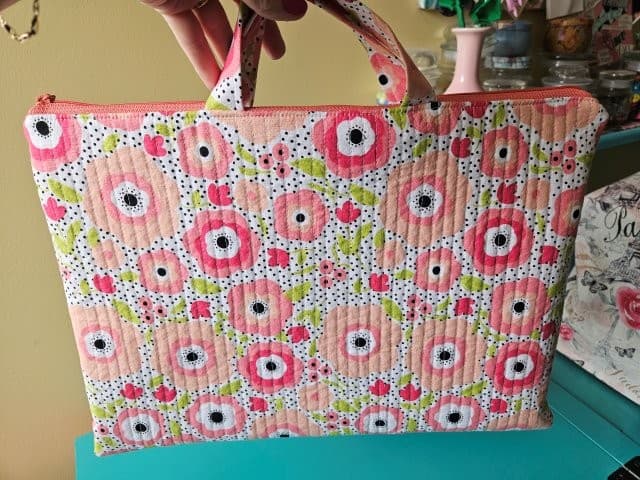 Zipper laptop bag sewing pattern