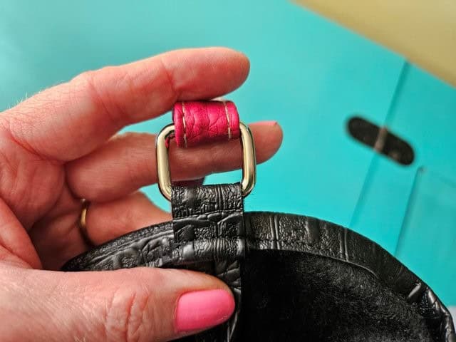 Finished short strap