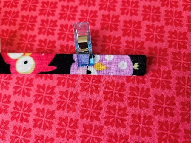 Fold the strap again