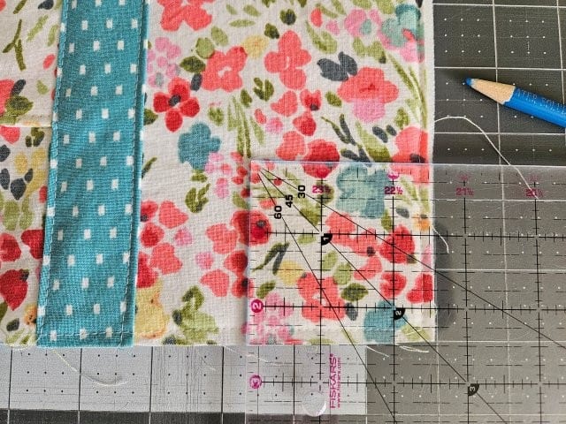 Marking the bottom squares