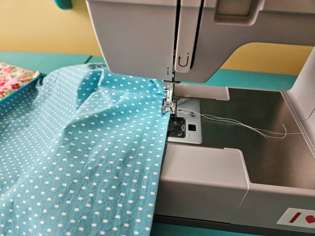 Sew the opening closed