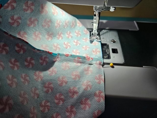 Sew along the edge