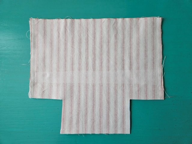 Cut the squares along the lines marked