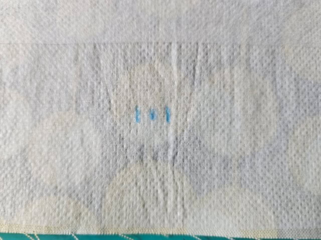 Mark the slots with marking pencil