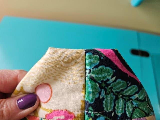 Picture of the squared bottom