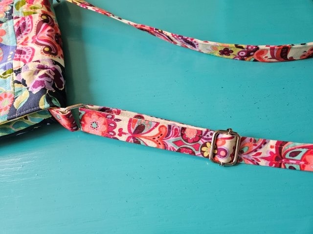 Picture of the attached long strap