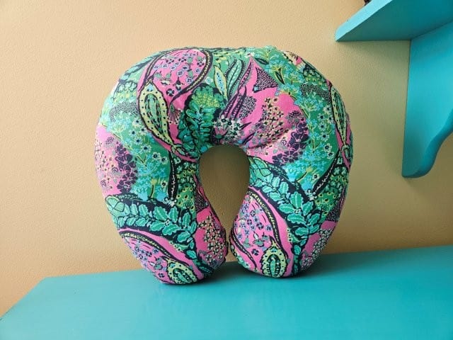 DIY neck support pillow sewing pattern