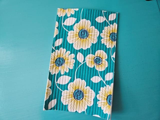 Quilted outer fabric piece