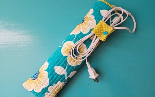 DIY Curling Iron Travel Case Sewing Tutorial
