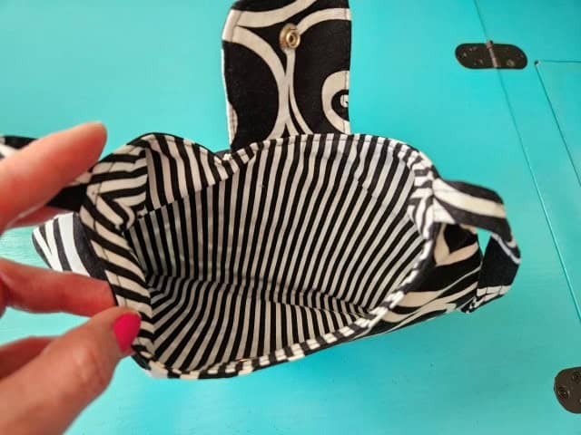 Over the shoulder purse sewing tutorial