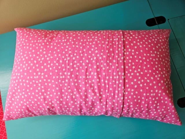 Pillow cover sewing pattern