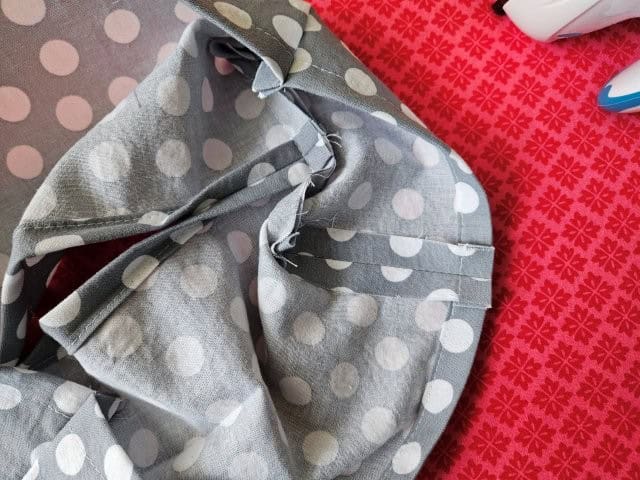 Press the seams flat