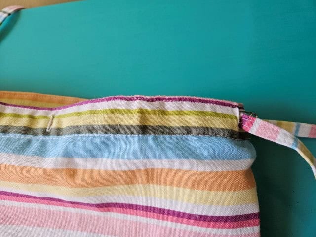 Weaving the strap