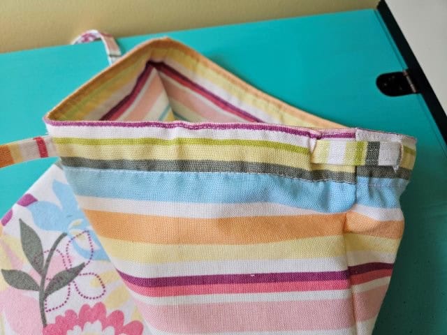 Weaving the strap