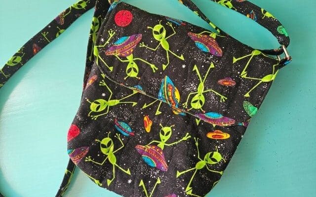 Quilted Messenger Bag Sewing Pattern