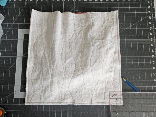 Mark the squares on the bag