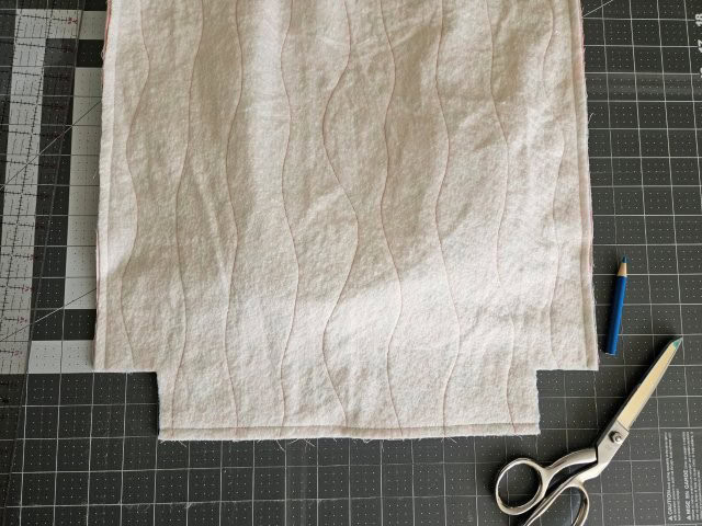 Cut out the squares