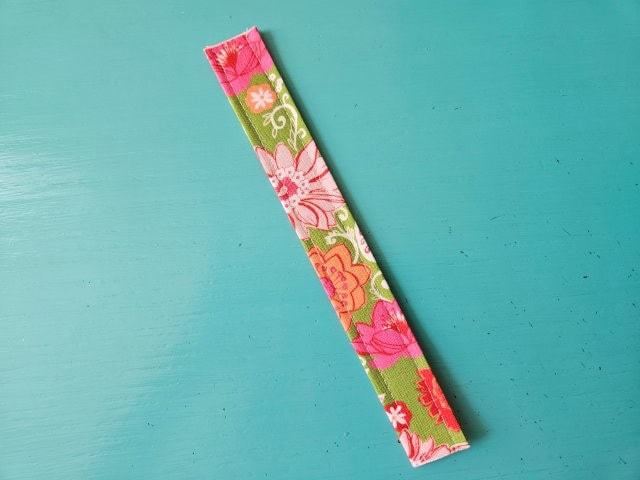 Picture of the finished side strap
