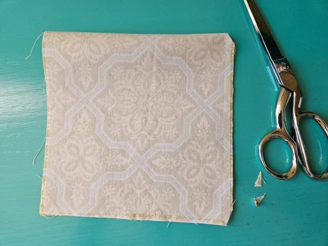 Clip the top and bottom corners